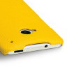 Кожаная накладка TETDED для HTC One (желтый) фото 4 — eCase