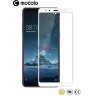 Защитное стекло MOCOLO Premium 3D (с рамкой) для Samsung Galaxy A8 Plus 2018 A730F фото 4 — eCase