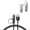 USB кабель PNGXE (micro USB /Lightning) 2 в 1 фото 2 — eCase