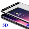 Защитное стекло 5D (на весь экран) с цветной рамкой для Samsung Galaxy A8 Plus 2018 A730F фото 2 — eCase