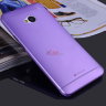 TPU накладка для HTC One M7 (матовый, однотонный) фото 11 — eCase