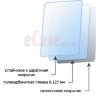 Защитная пленка на экран для Samsung i9003 (ультрапрозрачная) фото 1 — eCase