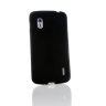 TPU накладка для LG P970 Optimus black (матовый, однотонный) фото 8 — eCase