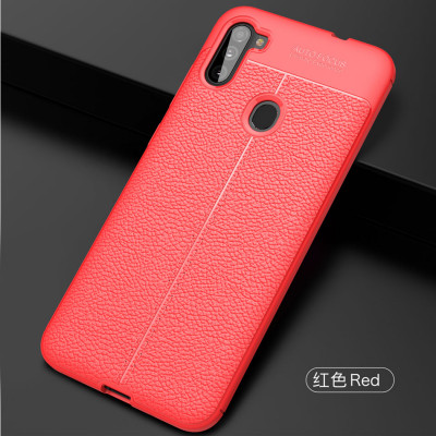 ТПУ накладка Leather для Samsung Galaxy A21 2020 (A215) — eCase