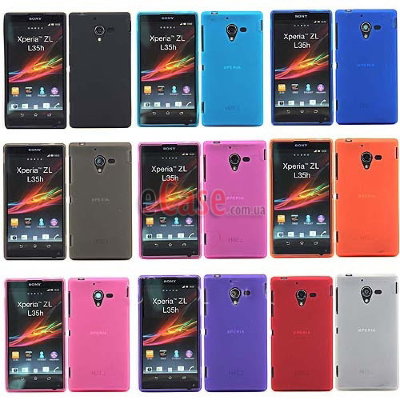 TPU накладка для Sony Xperia ZL L35h (C6503) (матовий, однотонний) — eCase