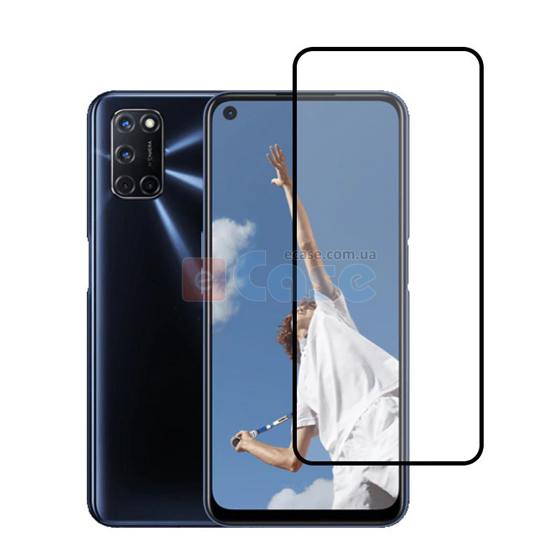 Захисне скло для Oppo A52 (Tempered Glass Frame 2,5 D) з рамкою фото 1 — eCase