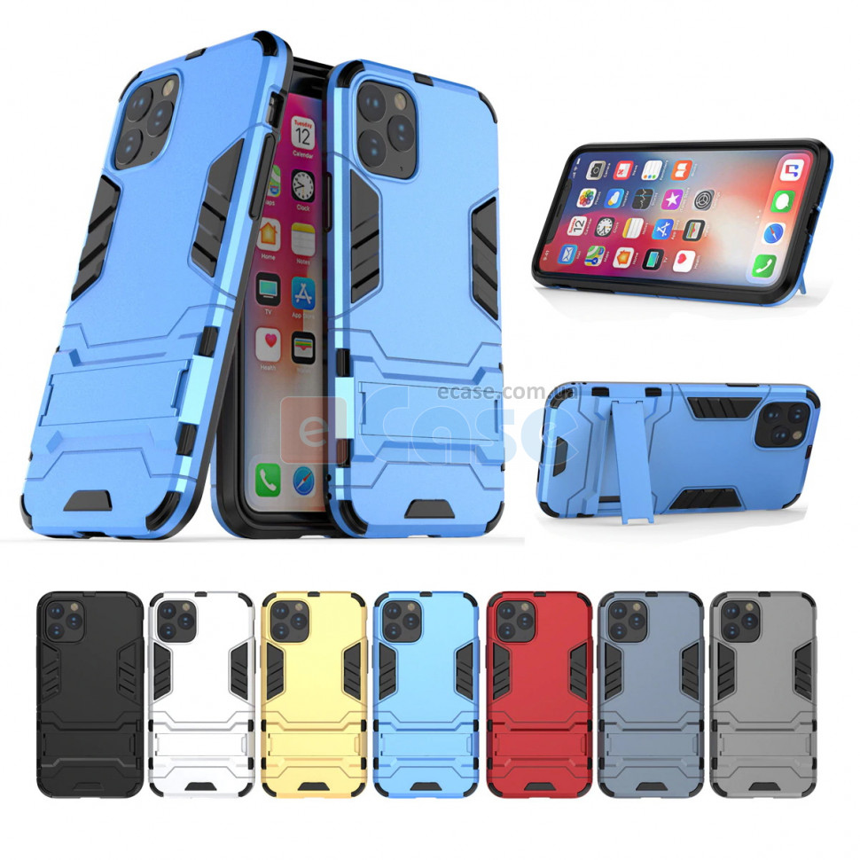 Защитный чехол с ТПУ бампером для iPhone 12 Pro Max (c подставкой) фото 1 — eCase