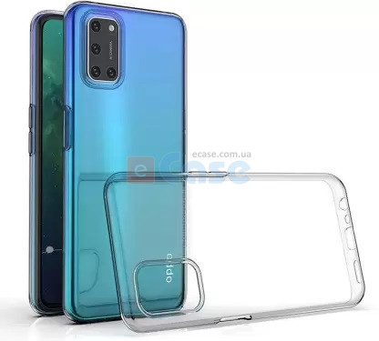 Прозрачная ТПУ накладка для Oppo A54 5G EXELINE Crystal (Strong 0,5мм) фото 1 — eCase
