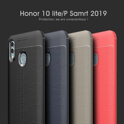 ТПУ накладка Leather для Huawei P Smart 2019 — eCase