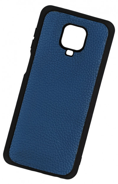ТПУ чехол для Xiaomi Redmi Note 9 Pro &quot;Cover Flotar&quot; (с вставкой из натуральной кожи) — eCase