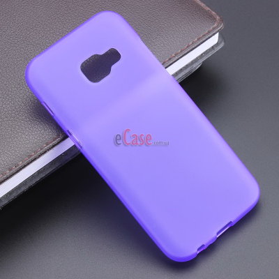 TPU накладка для Samsung A720F Galaxy A7 2017 (матовий, однотонний) — eCase