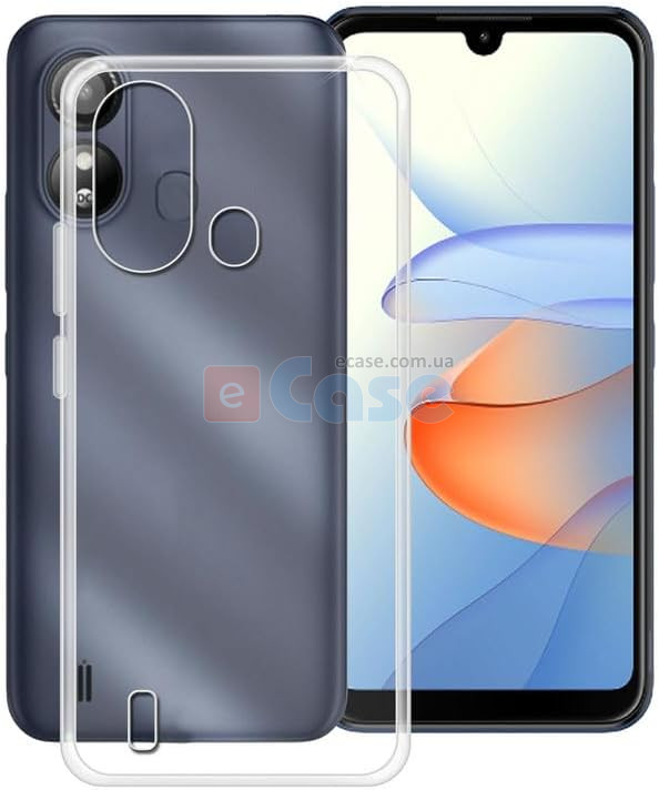 Прозрачная ТПУ накладка для ZTE Blade L220 EXELINE Crystal (Strong 0,5мм) фото 1 — eCase