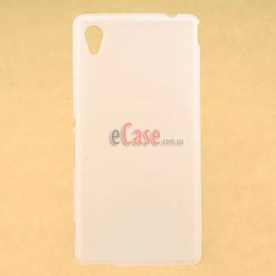 TPU накладка для Sony Xperia M4 Aqua (матовый, однотонный) &mdash; eCase
