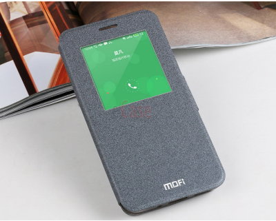 Чохол (книжка) MOFI для Meizu M1 Note (з віконцем) — eCase