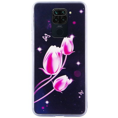 Накладка TPU + Glass Violet для Xiaomi Redmi 10X — eCase