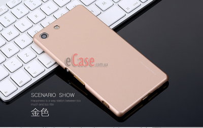 Пластиковая накладка X-level Metallic для Sony Xperia M5 — eCase