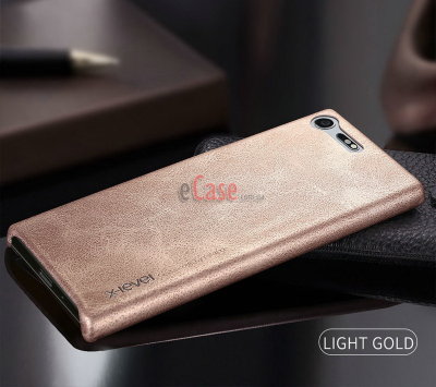 Кожаная накладка X-level Vintage для Sony Xperia XZ1 — eCase