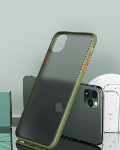 Чехол Frosted Buttons для iPhone 13 Pro — eCase