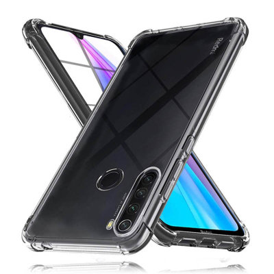 ТПУ накладка Protect (прозрачная) для Xiaomi Redmi Note 8 — eCase