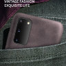 Кожаная накладка X-level Vintage для Samsung Galaxy S20 фото 3 — eCase