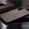 Кожаная накладка X-level Vintage для Samsung Galaxy S20 фото 10 — eCase