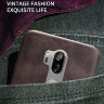 Кожаная накладка X-level Vintage для LG G7 фото 4 — eCase
