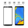 Захисне скло 5D (на весь екран) з кольоровою рамкою для Samsung A750 Galaxy A7 2018 фото 5 — eCase