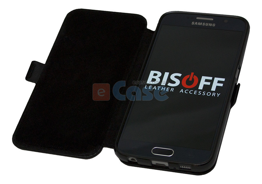 Кожаный чехол для Samsung Galaxy A14 BiSOFF "VPrime" (книжка) фото 1 — eCase
