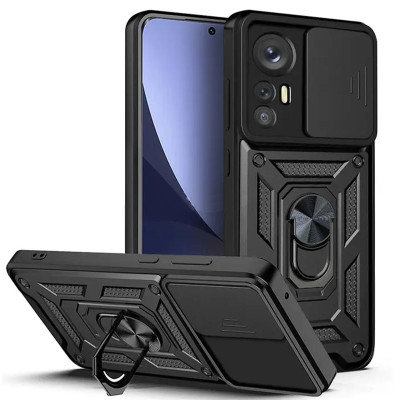 TPU+PC чохол Kvadratic Ring Gate для Xiaomi Redmi Note 12S — eCase