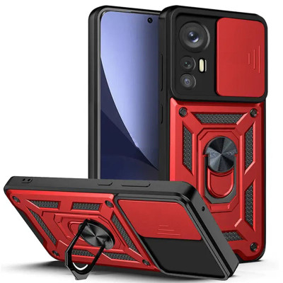 TPU+PC чохол Kvadratic Ring Gate для Xiaomi Redmi Note 12S — eCase