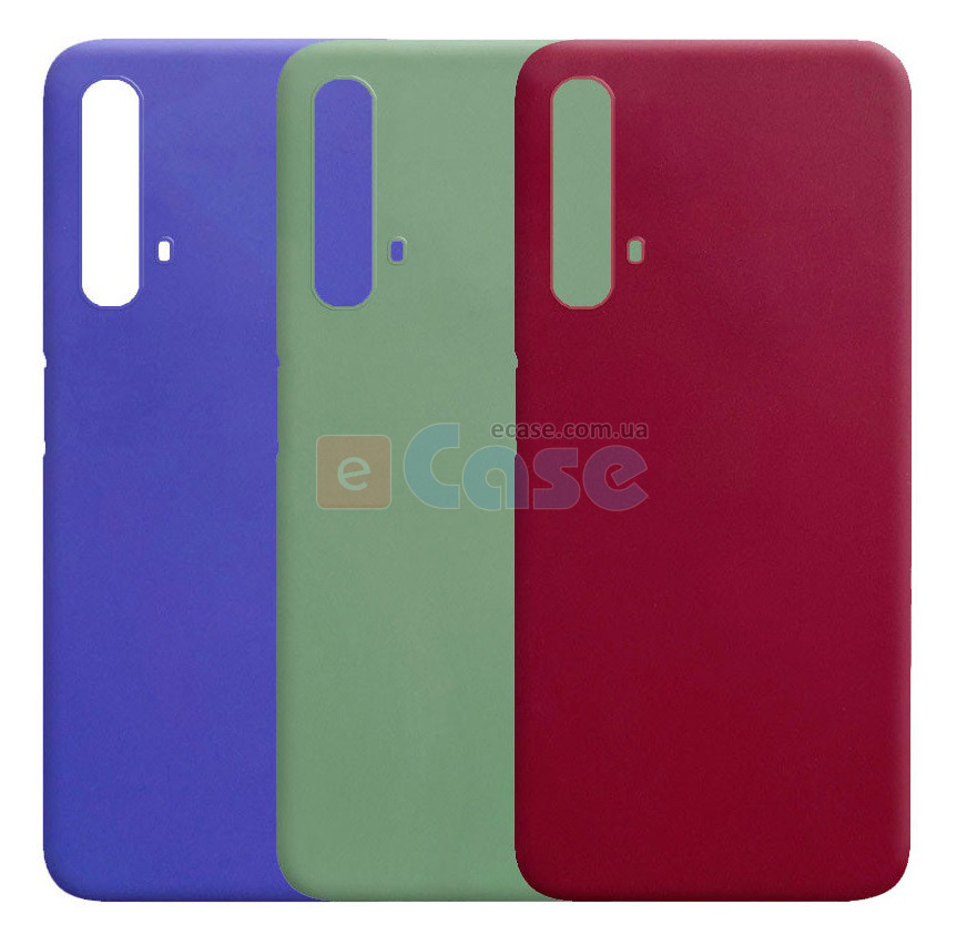 Матовый ТПУ чехол Softy для Realme X50 фото 1 — eCase