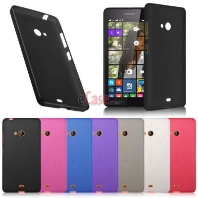 TPU накладка для Microsoft Lumia 540 (матовий, однотонний) — eCase