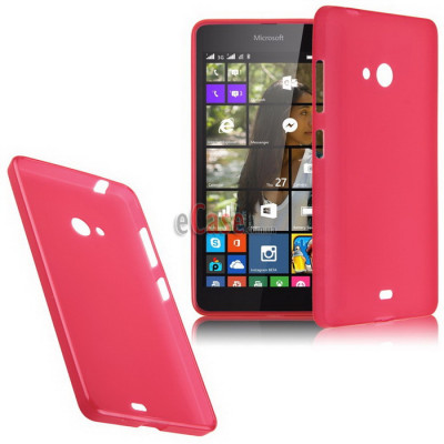 TPU накладка для Microsoft Lumia 540 (матовый, однотонный) — eCase