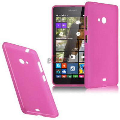 TPU накладка для Microsoft Lumia 540 (матовый, однотонный) — eCase