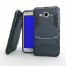 Ударопрочная накладка с ТПУ бампером для Samsung J701 Galaxy J7 Neo (c подставкой) фото 13 — eCase