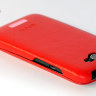 Кожаный чехол HOCO leather case for HTC One X (красный) фото 3 — eCase