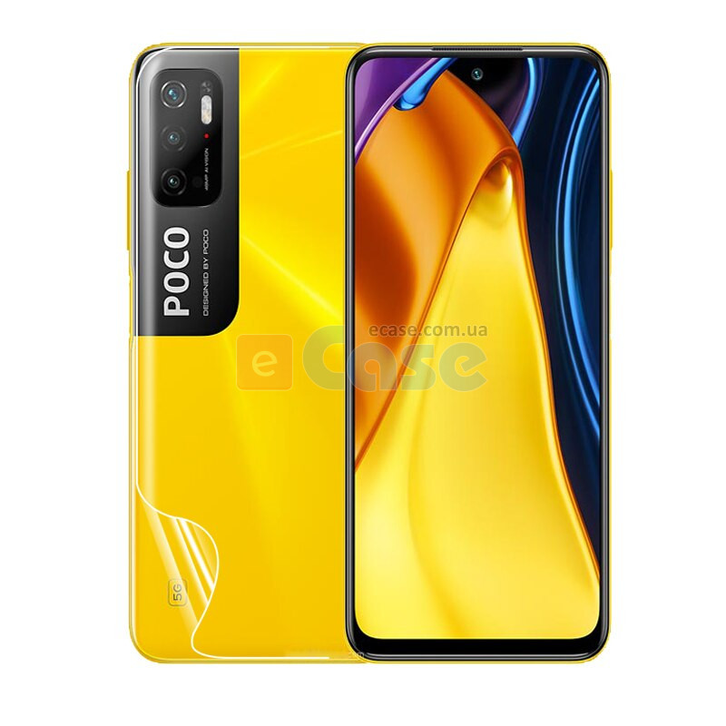 Гідрогелева плівка на камеру та задню панель HD Clear для Xiaomi Poco M3 Pro фото 1 — eCase