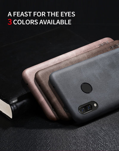 Шкіряна накладка X-level Vintage для Huawei P Smart Plus — eCase