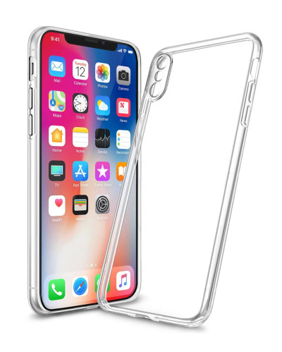 Прозорий TPU чохол Start Full Camera 1.5 мм для iPhone Xs Max — eCase