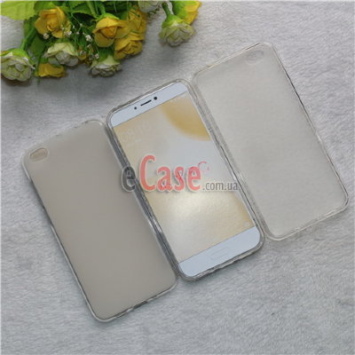 TPU накладка для Xiaomi Mi5c (матовый, однотонный) — eCase
