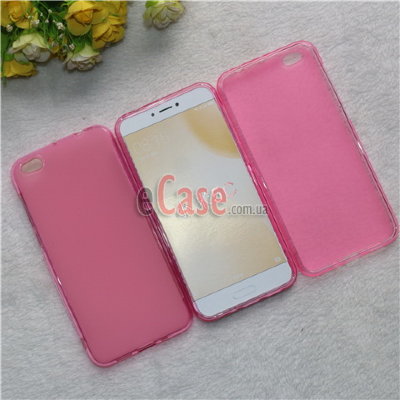 TPU накладка для Xiaomi Mi5c (матовый, однотонный) — eCase