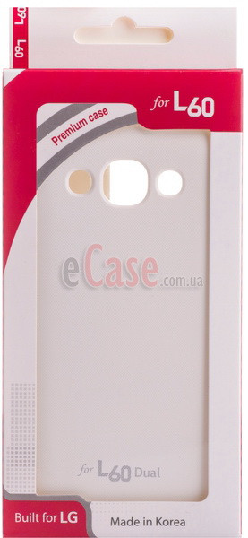 TPU накладка VOIA для LG L60 Dual X145 — eCase