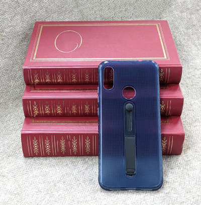 ТПУ накладка Dot (прозрачная) с подставкой для Xiaomi Redmi K20 — eCase