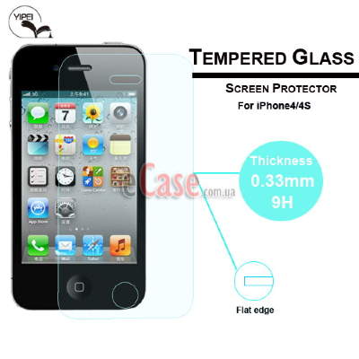 Захисне скло для iPhone 4 / 4S (Tempered Glass) — eCase