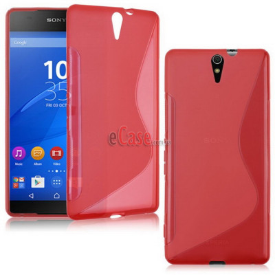 TPU накладка S-Case для Sony Xperia C5 Ultra — eCase