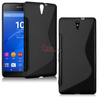 TPU накладка S-Case для Sony Xperia C5 Ultra — eCase