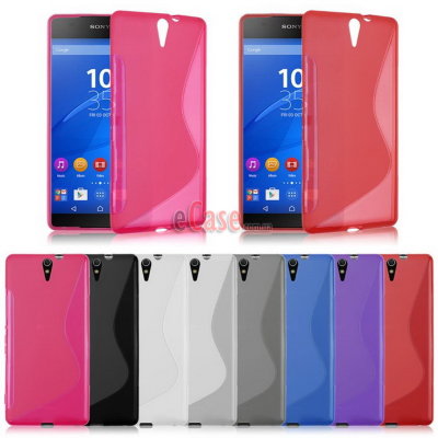 TPU накладка S-Case для Sony Xperia C5 Ultra — eCase