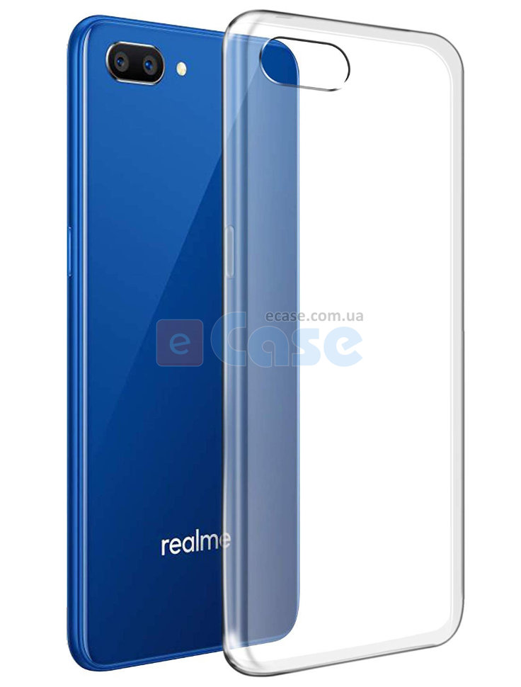 Силіконовий чохол для Realme C2 (Crystal Clear) фото 1 — eCase