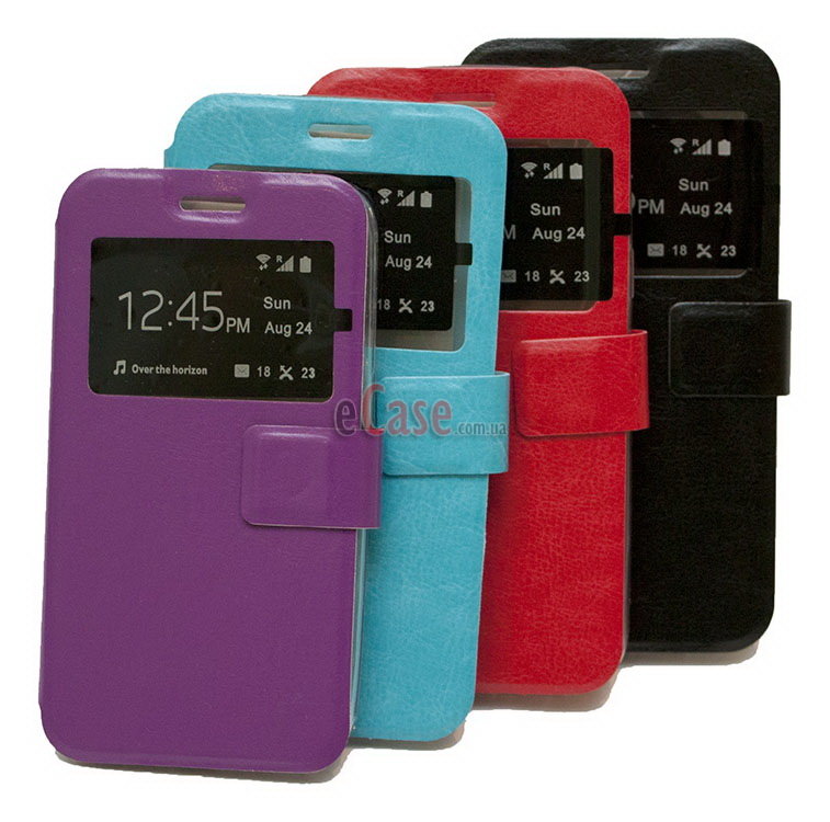 Чехол (книжка) BookCover TPU для Samsung i9192 Galaxy S4 Mini Duos (с окошком) фото 1 &mdash; eCase