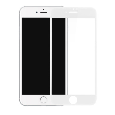 Захисне скло 4D Full-screen з кольоровою рамкою для iPhone 6 Plus &mdash; eCase